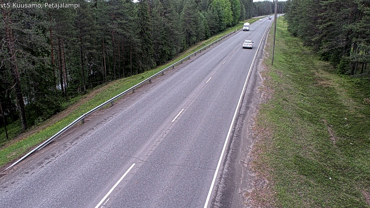 Kelikamerat Kuva Tie 5 Kuusamo, Petäjälampi, Kuusamo, Pohjois-Pohjanmaa