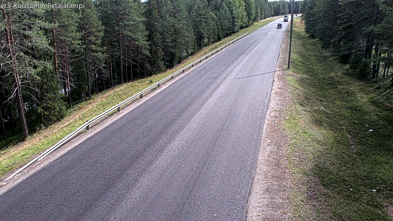 Weather Camera Image Road 5 Kuusamo, Petäjälampi, Kuusamo, Pohjois-Pohjanmaa