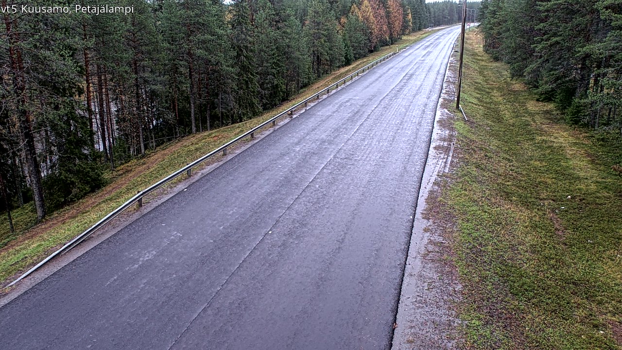Weather Camera Image Road 5 Kuusamo, Petäjälampi, Kuusamo, Pohjois-Pohjanmaa