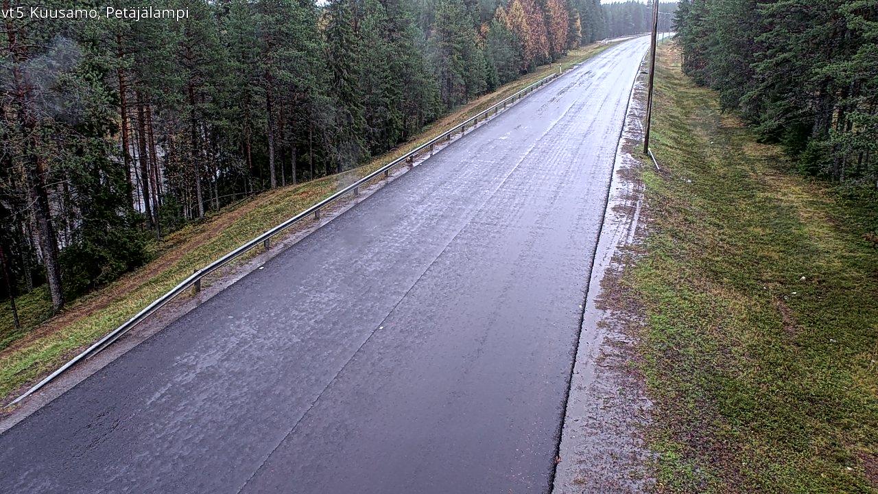 Weather Camera Image Road 5 Kuusamo, Petäjälampi, Kuusamo, Pohjois-Pohjanmaa