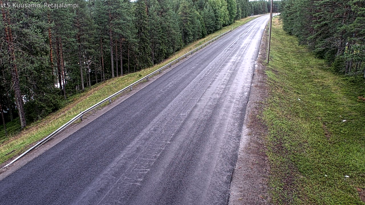 Kelikamerat Kuva Tie 5 Kuusamo, Petäjälampi, Kuusamo, Pohjois-Pohjanmaa