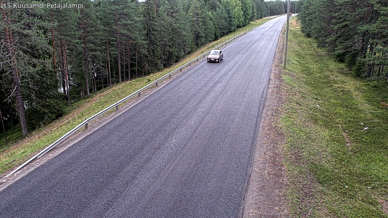 Kelikamerat Kuva Tie 5 Kuusamo, Petäjälampi, Kuusamo, Pohjois-Pohjanmaa