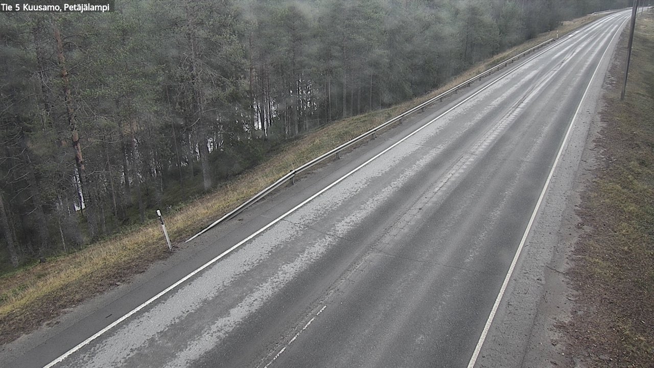 Kelikamerat Kuva Tie 5 Kuusamo, Petäjälampi, Kuusamo, Pohjois-Pohjanmaa