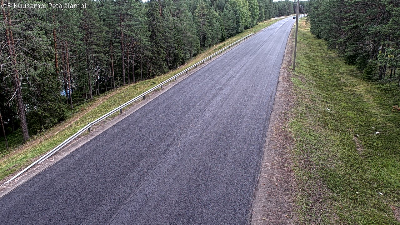 Kelikamerat Kuva Tie 5 Kuusamo, Petäjälampi, Kuusamo, Pohjois-Pohjanmaa