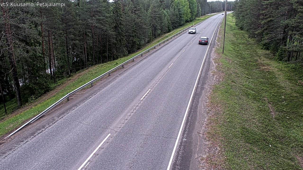 Kelikamerat Kuva Tie 5 Kuusamo, Petäjälampi, Kuusamo, Pohjois-Pohjanmaa