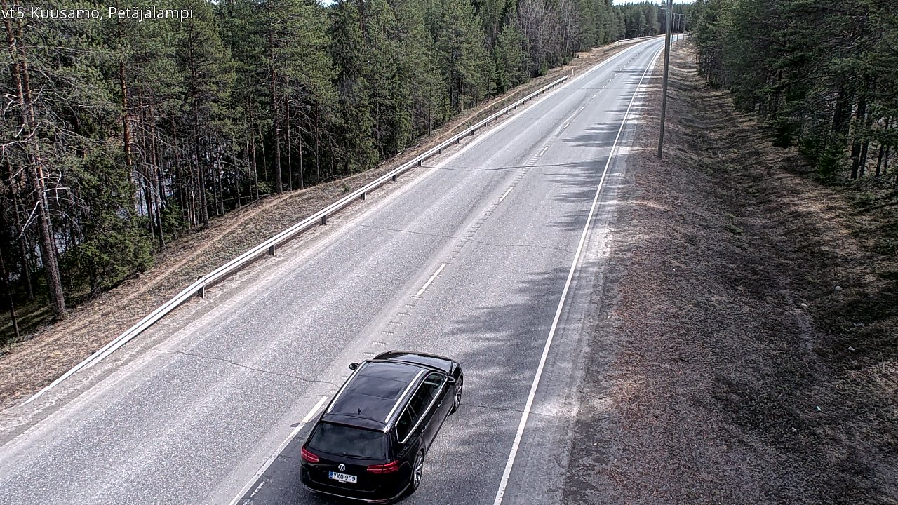 Kelikamerat Kuva Tie 5 Kuusamo, Petäjälampi, Kuusamo, Pohjois-Pohjanmaa