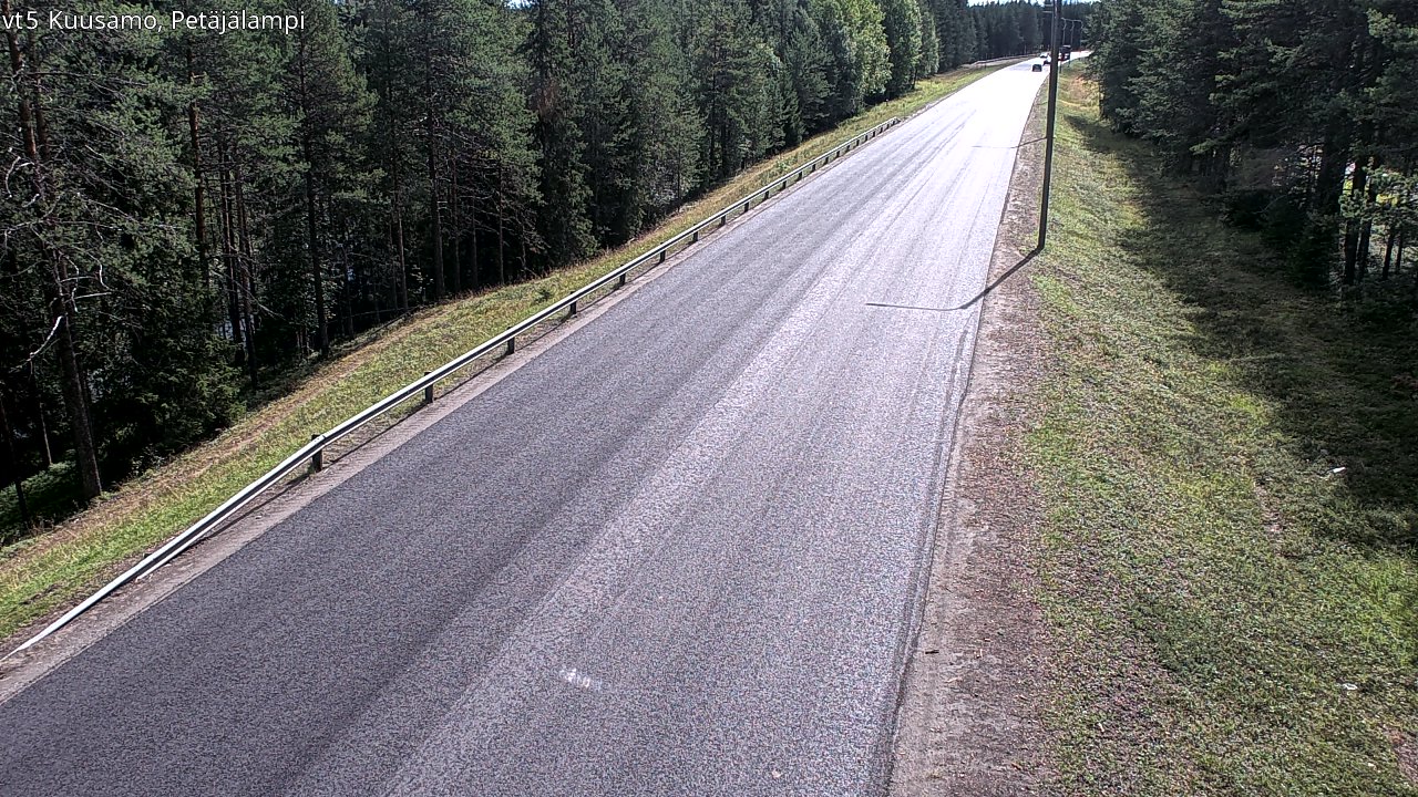 Weather Camera Image Road 5 Kuusamo, Petäjälampi, Kuusamo, Pohjois-Pohjanmaa