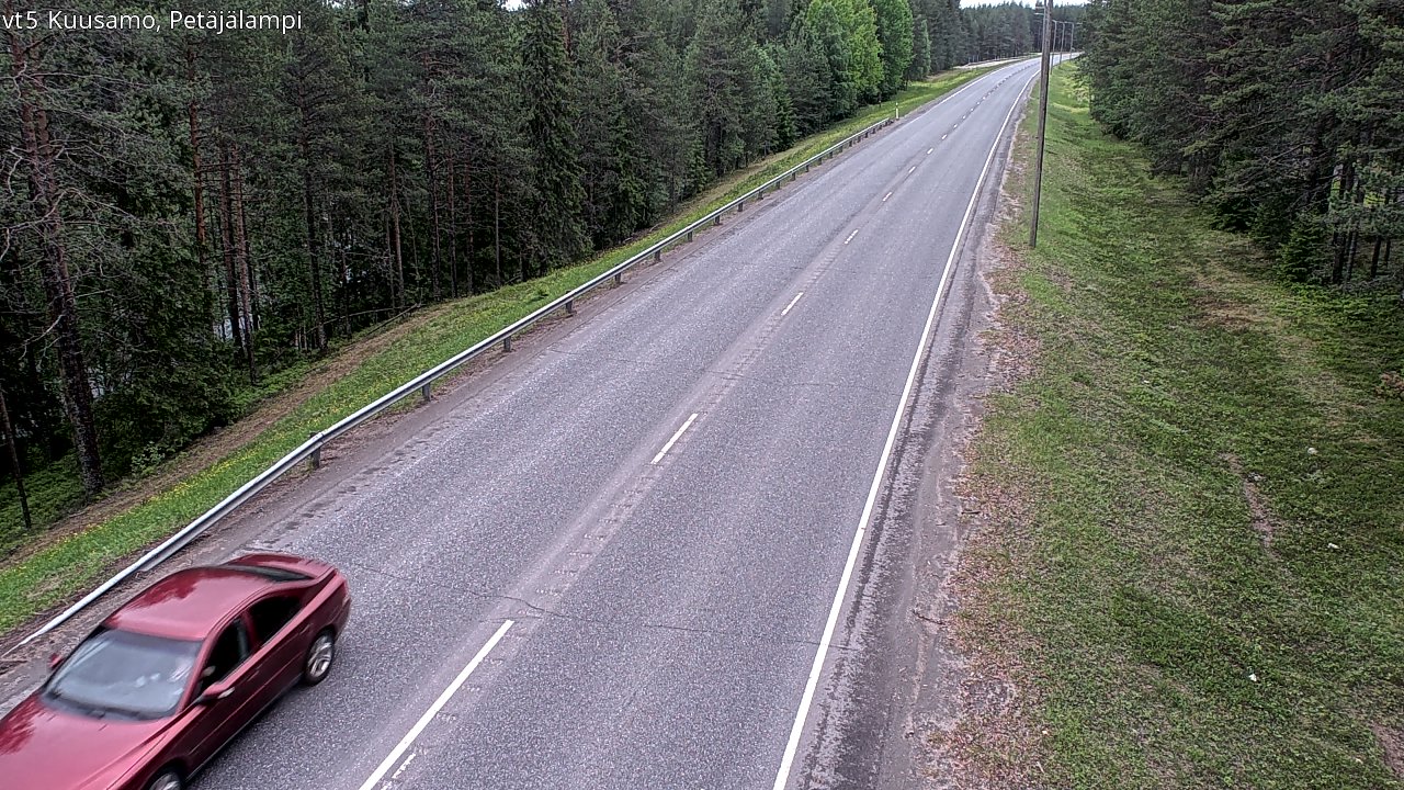 Kelikamerat Kuva Tie 5 Kuusamo, Petäjälampi, Kuusamo, Pohjois-Pohjanmaa