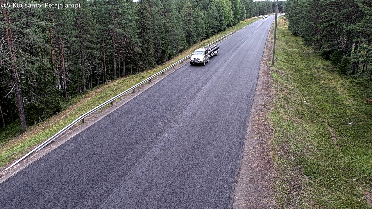 Kelikamerat Kuva Tie 5 Kuusamo, Petäjälampi, Kuusamo, Pohjois-Pohjanmaa