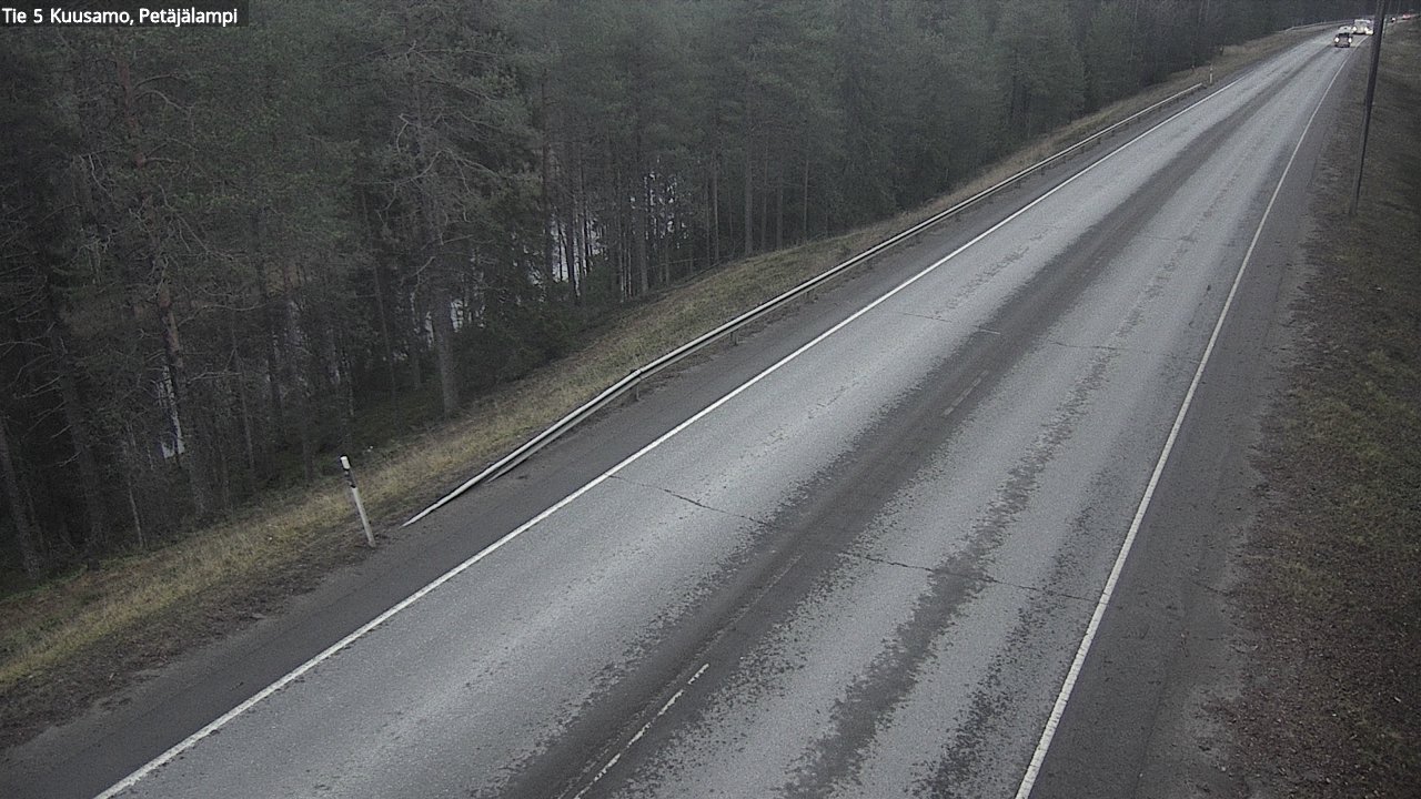 Kelikamerat Kuva Tie 5 Kuusamo, Petäjälampi, Kuusamo, Pohjois-Pohjanmaa