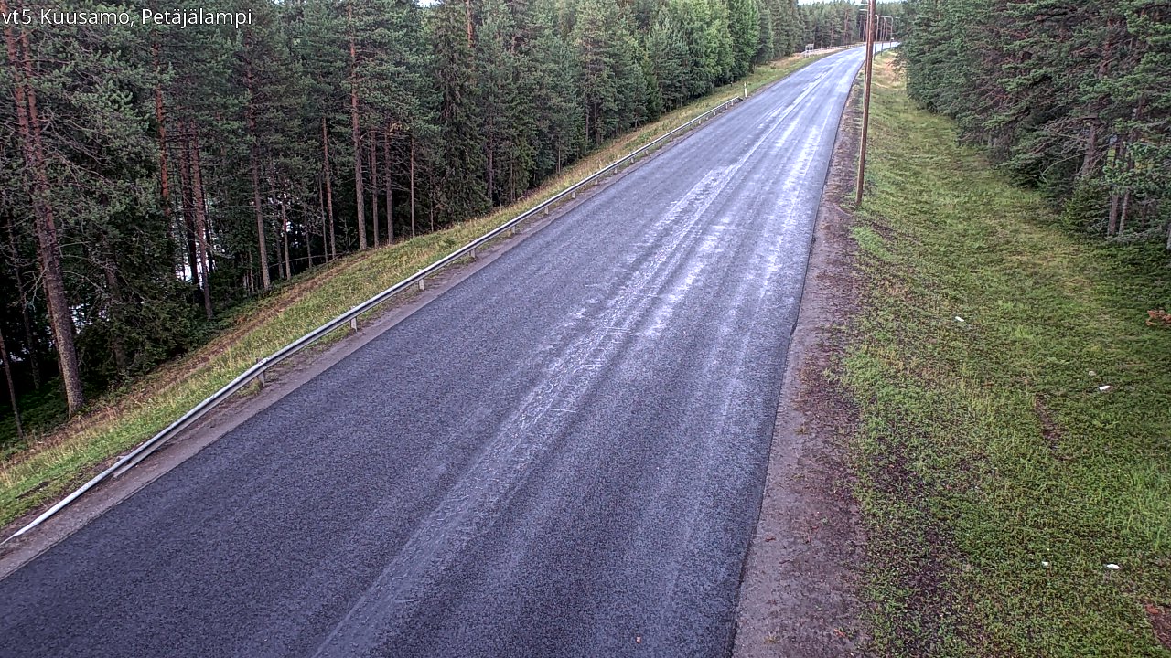 Kelikamerat Kuva Tie 5 Kuusamo, Petäjälampi, Kuusamo, Pohjois-Pohjanmaa