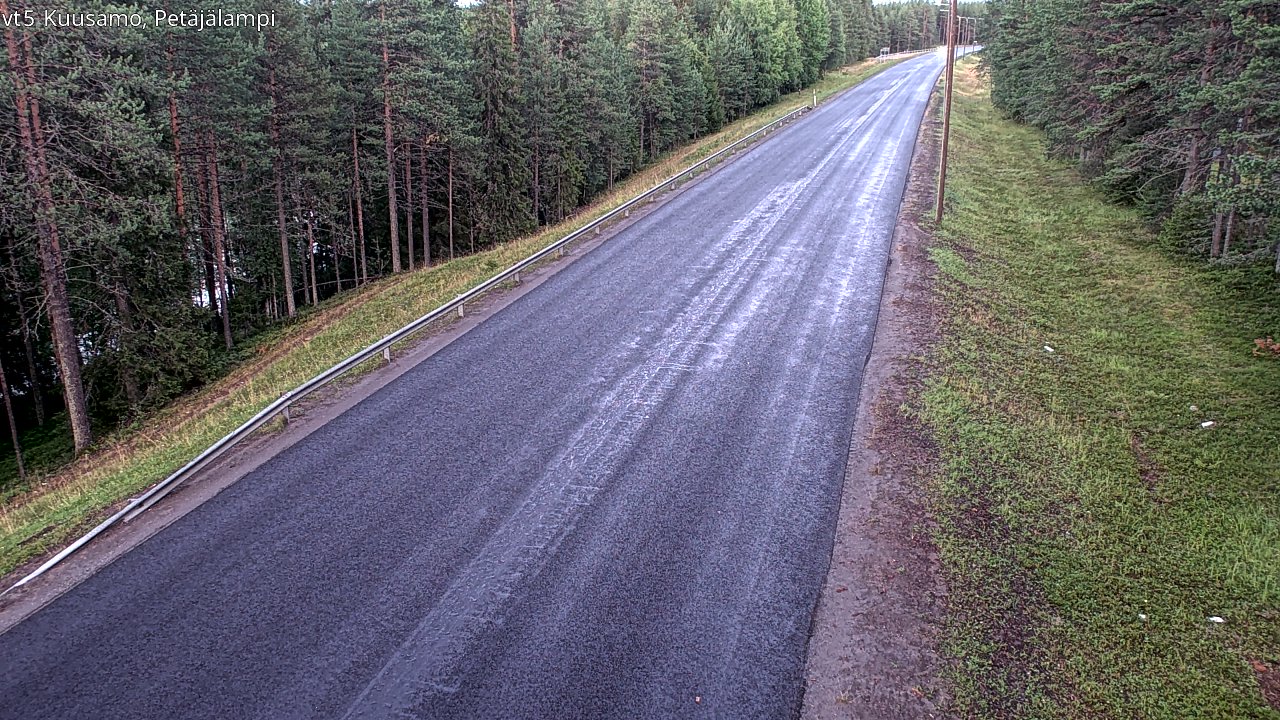 Kelikamerat Kuva Tie 5 Kuusamo, Petäjälampi, Kuusamo, Pohjois-Pohjanmaa