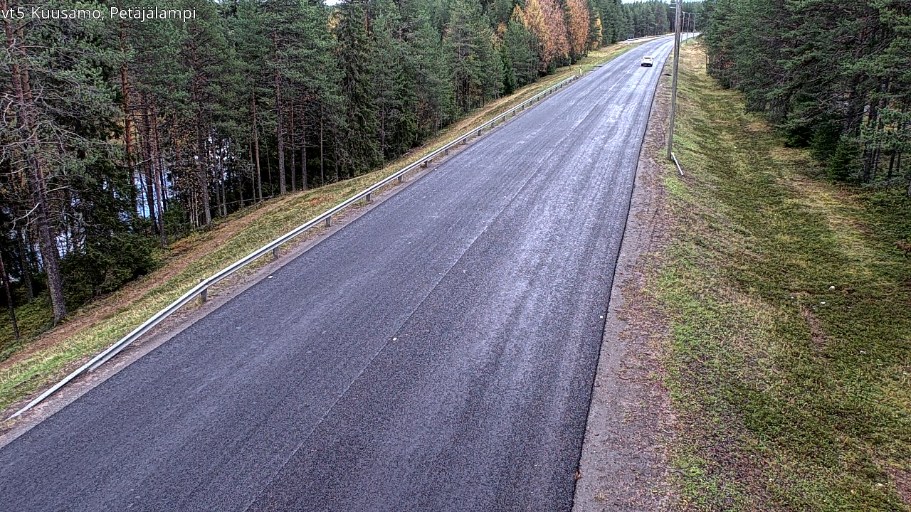 Weather Camera Image Road 5 Kuusamo, Petäjälampi, Kuusamo, Pohjois-Pohjanmaa