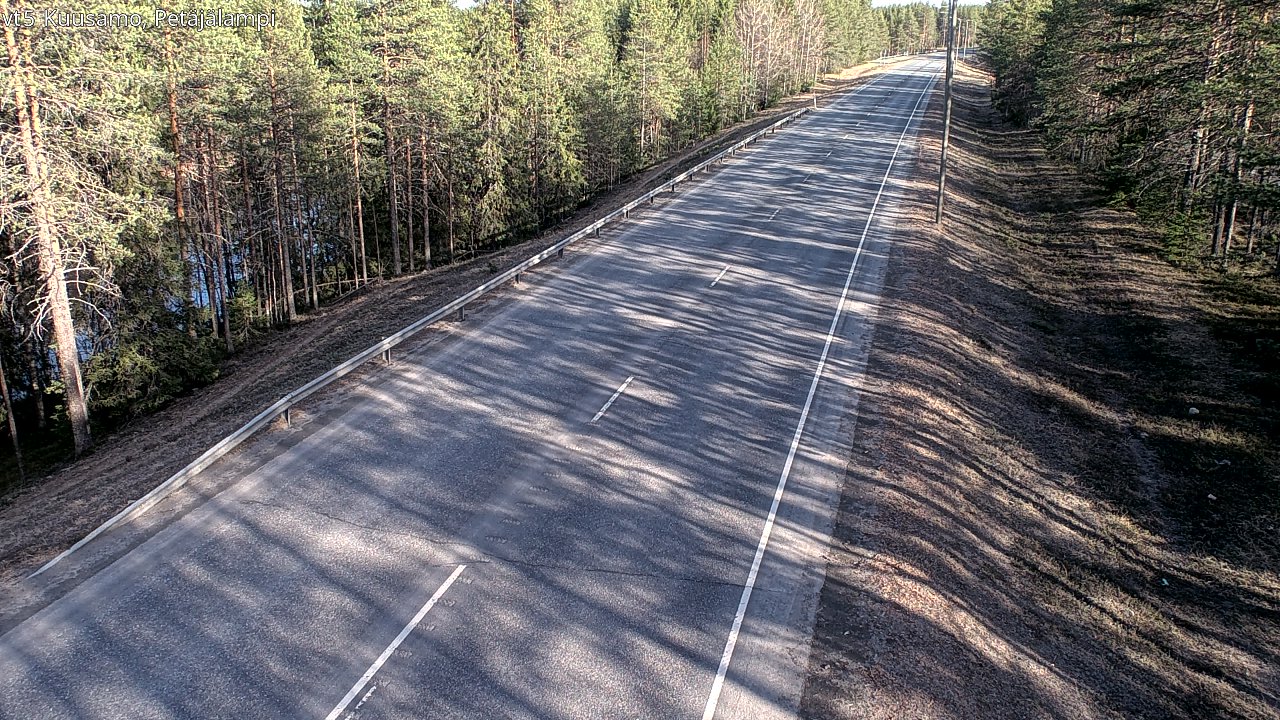 Kelikamerat Kuva Tie 5 Kuusamo, Petäjälampi, Kuusamo, Pohjois-Pohjanmaa