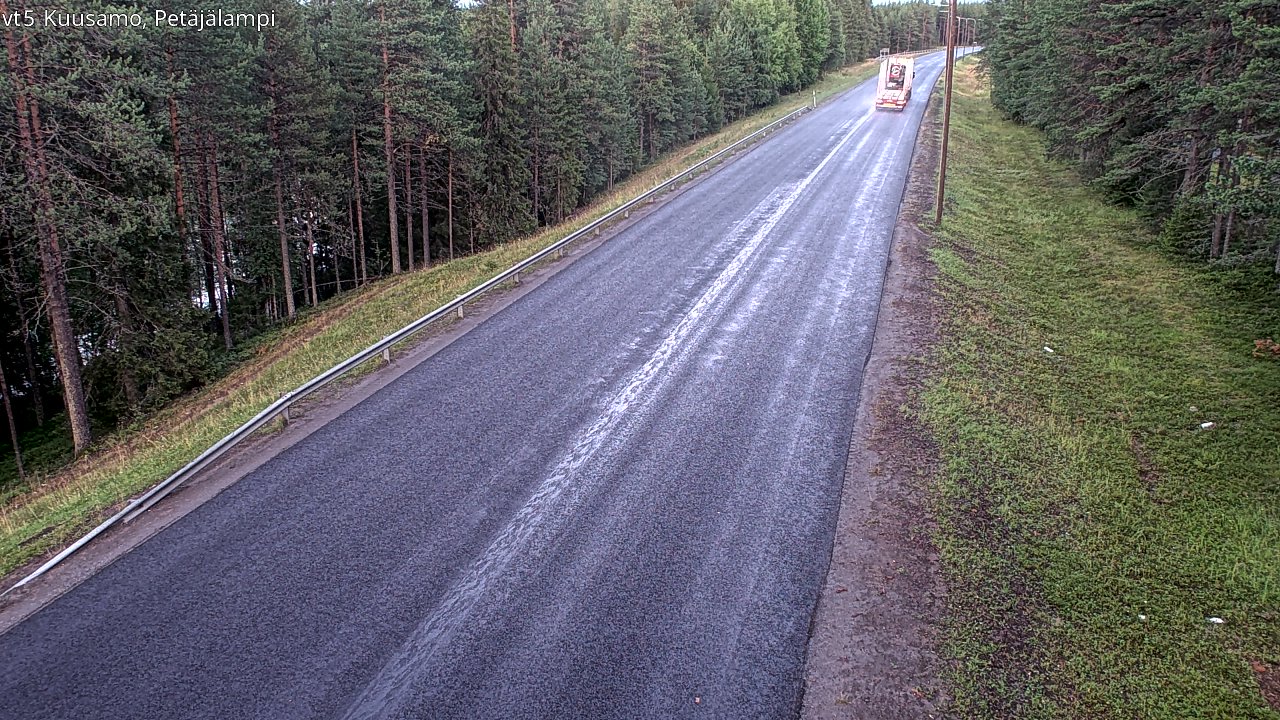 Kelikamerat Kuva Tie 5 Kuusamo, Petäjälampi, Kuusamo, Pohjois-Pohjanmaa