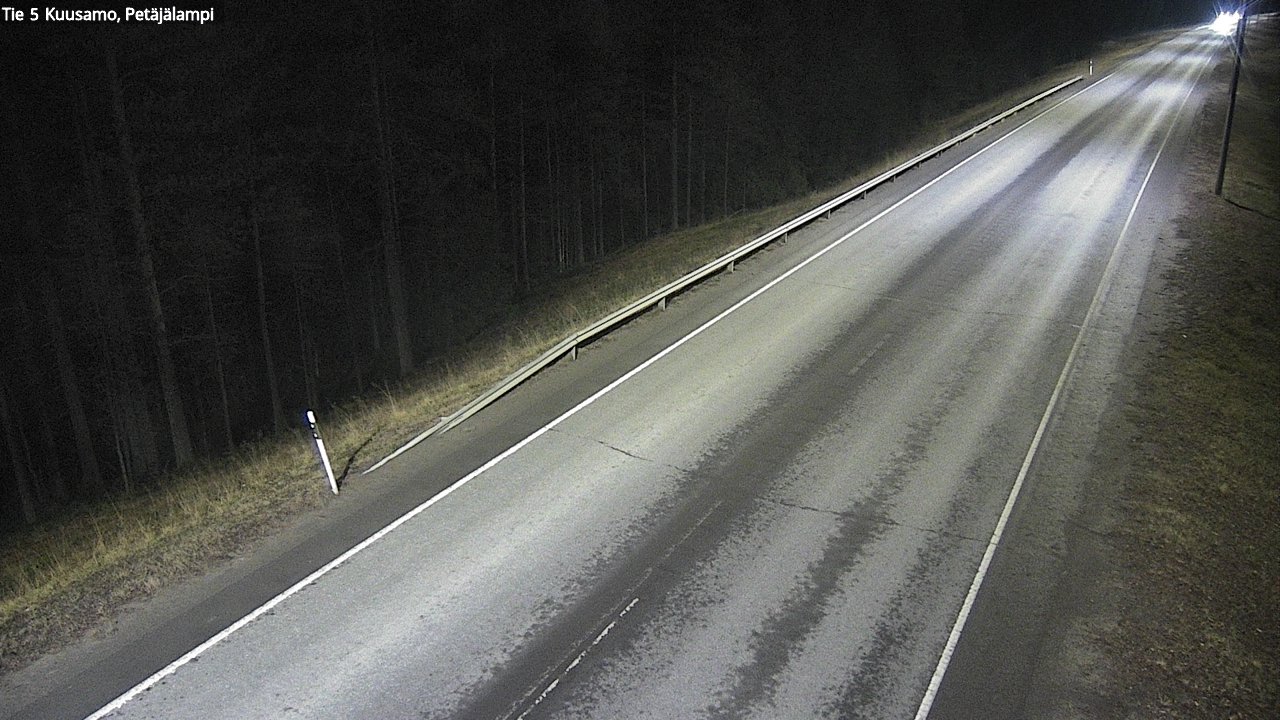 Kelikamerat Kuva Tie 5 Kuusamo, Petäjälampi, Kuusamo, Pohjois-Pohjanmaa