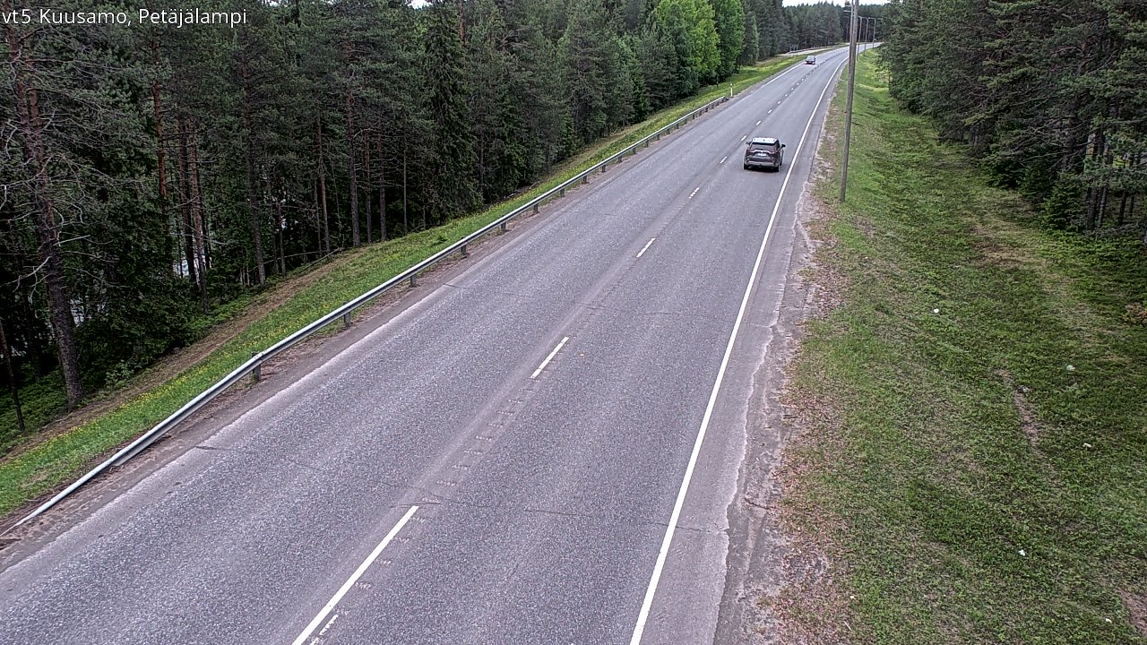Kelikamerat Kuva Tie 5 Kuusamo, Petäjälampi, Kuusamo, Pohjois-Pohjanmaa