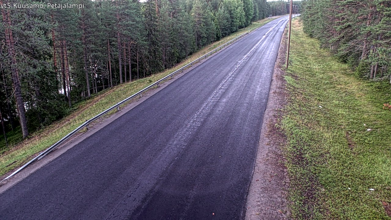 Kelikamerat Kuva Tie 5 Kuusamo, Petäjälampi, Kuusamo, Pohjois-Pohjanmaa