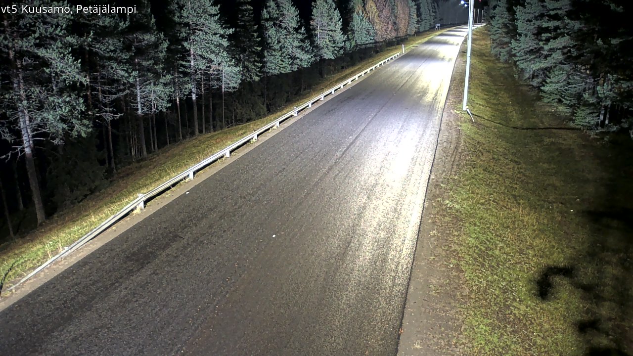 Weather Camera Image Road 5 Kuusamo, Petäjälampi, Kuusamo, Pohjois-Pohjanmaa