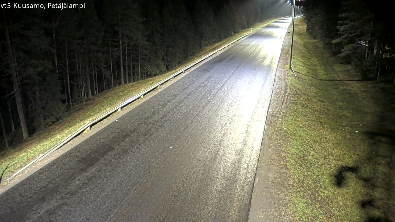 Weather Camera Image Road 5 Kuusamo, Petäjälampi, Kuusamo, Pohjois-Pohjanmaa