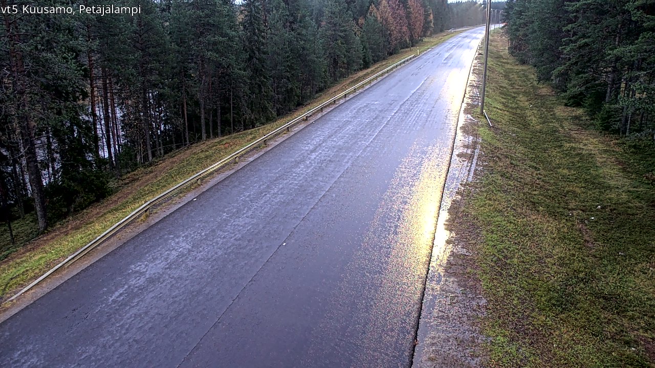 Weather Camera Image Road 5 Kuusamo, Petäjälampi, Kuusamo, Pohjois-Pohjanmaa