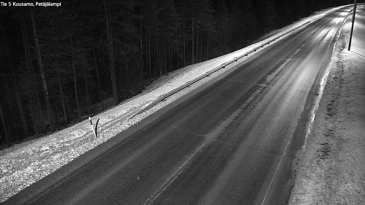 Kelikamerat Kuva Tie 5 Kuusamo, Petäjälampi, Kuusamo, Pohjois-Pohjanmaa