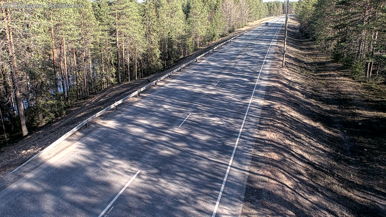 Kelikamerat Kuva Tie 5 Kuusamo, Petäjälampi, Kuusamo, Pohjois-Pohjanmaa