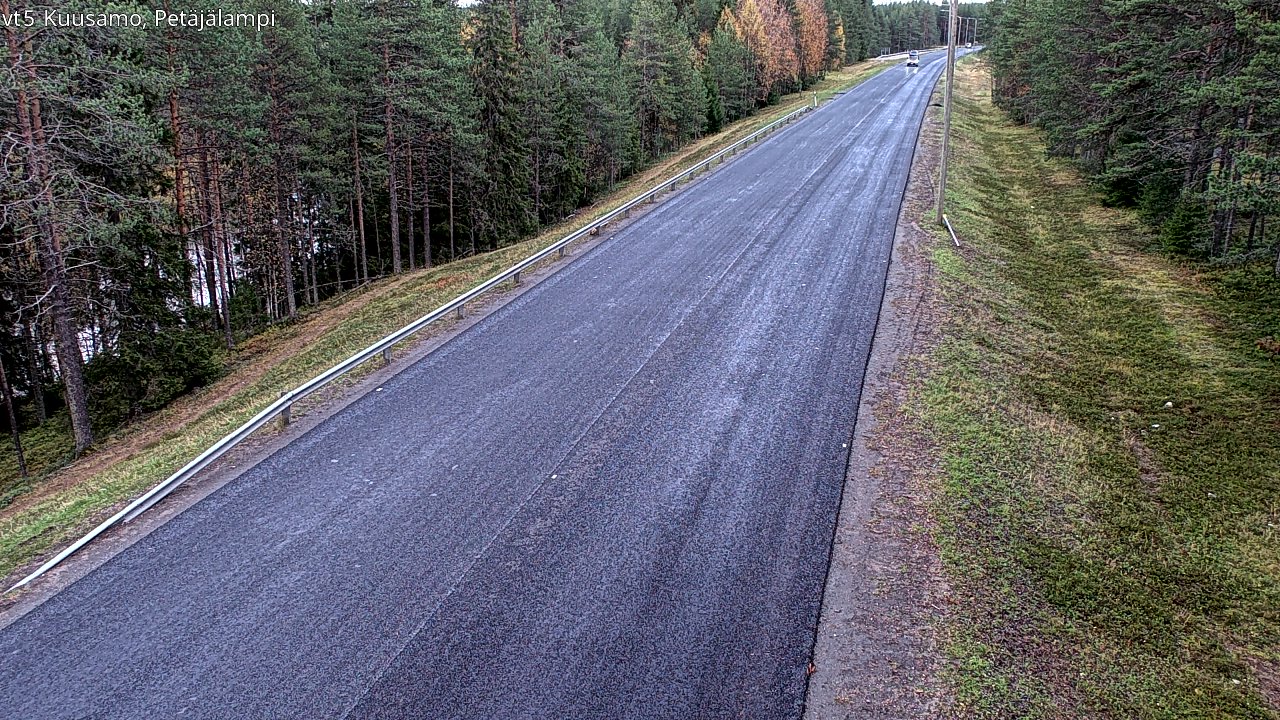 Weather Camera Image Road 5 Kuusamo, Petäjälampi, Kuusamo, Pohjois-Pohjanmaa