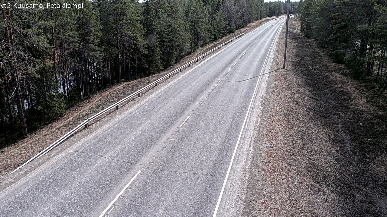 Kelikamerat Kuva Tie 5 Kuusamo, Petäjälampi, Kuusamo, Pohjois-Pohjanmaa