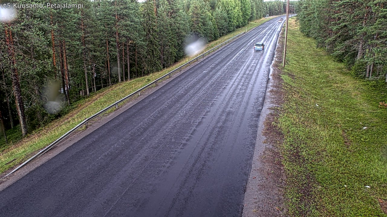 Kelikamerat Kuva Tie 5 Kuusamo, Petäjälampi, Kuusamo, Pohjois-Pohjanmaa