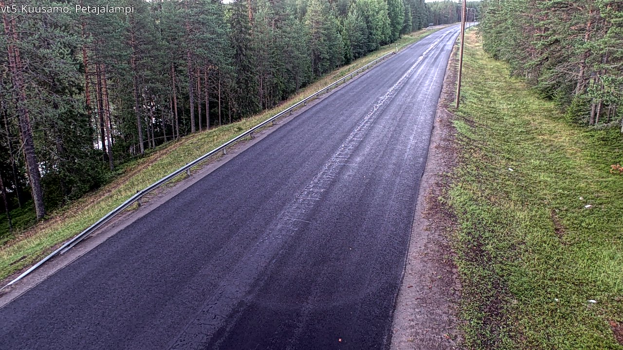 Kelikamerat Kuva Tie 5 Kuusamo, Petäjälampi, Kuusamo, Pohjois-Pohjanmaa