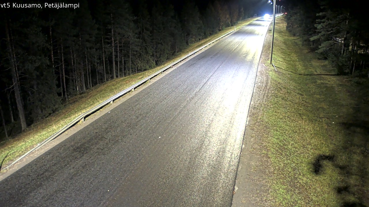 Weather Camera Image Road 5 Kuusamo, Petäjälampi, Kuusamo, Pohjois-Pohjanmaa