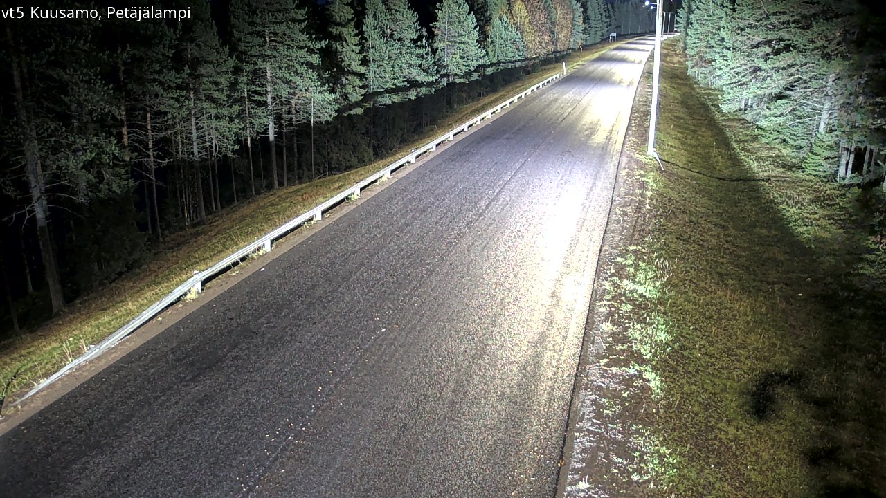 Weather Camera Image Road 5 Kuusamo, Petäjälampi, Kuusamo, Pohjois-Pohjanmaa