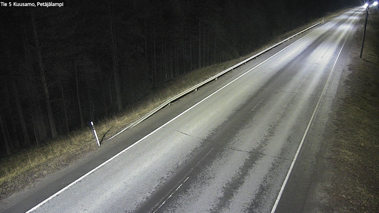 Kelikamerat Kuva Tie 5 Kuusamo, Petäjälampi, Kuusamo, Pohjois-Pohjanmaa