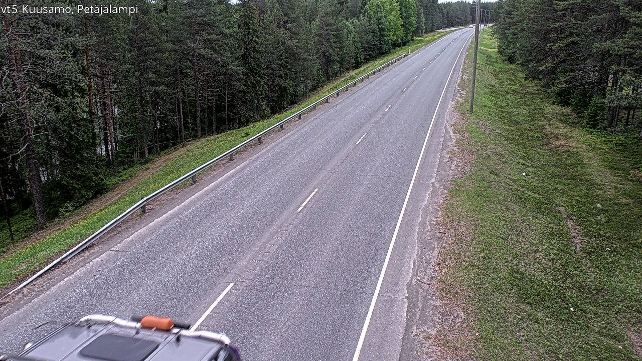 Kelikamerat Kuva Tie 5 Kuusamo, Petäjälampi, Kuusamo, Pohjois-Pohjanmaa