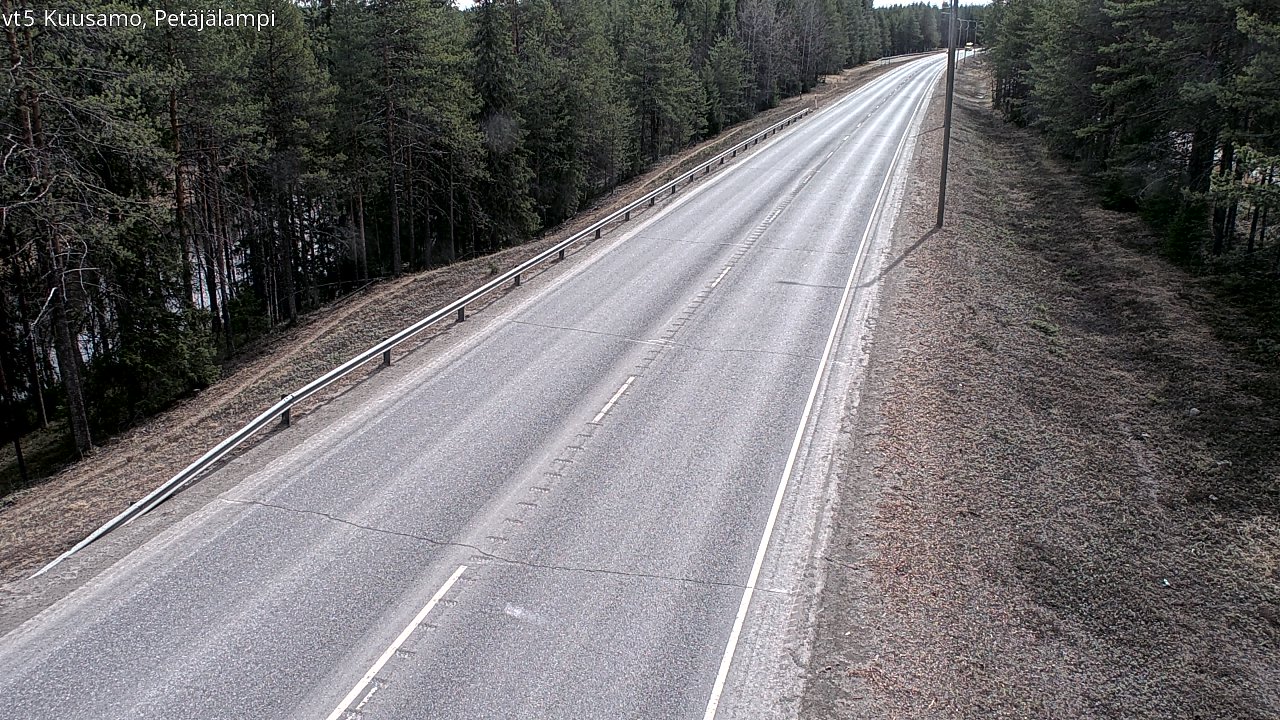 Kelikamerat Kuva Tie 5 Kuusamo, Petäjälampi, Kuusamo, Pohjois-Pohjanmaa
