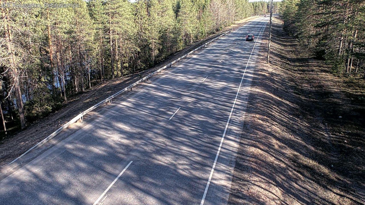 Kelikamerat Kuva Tie 5 Kuusamo, Petäjälampi, Kuusamo, Pohjois-Pohjanmaa