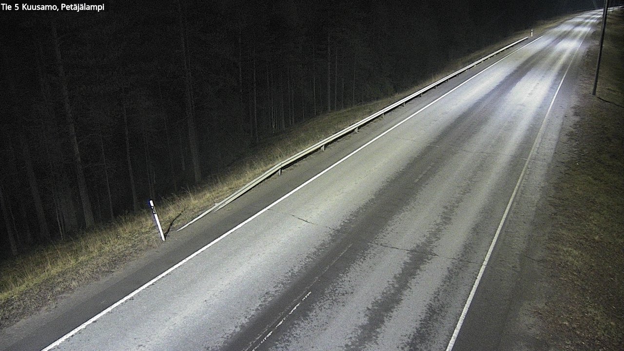 Kelikamerat Kuva Tie 5 Kuusamo, Petäjälampi, Kuusamo, Pohjois-Pohjanmaa