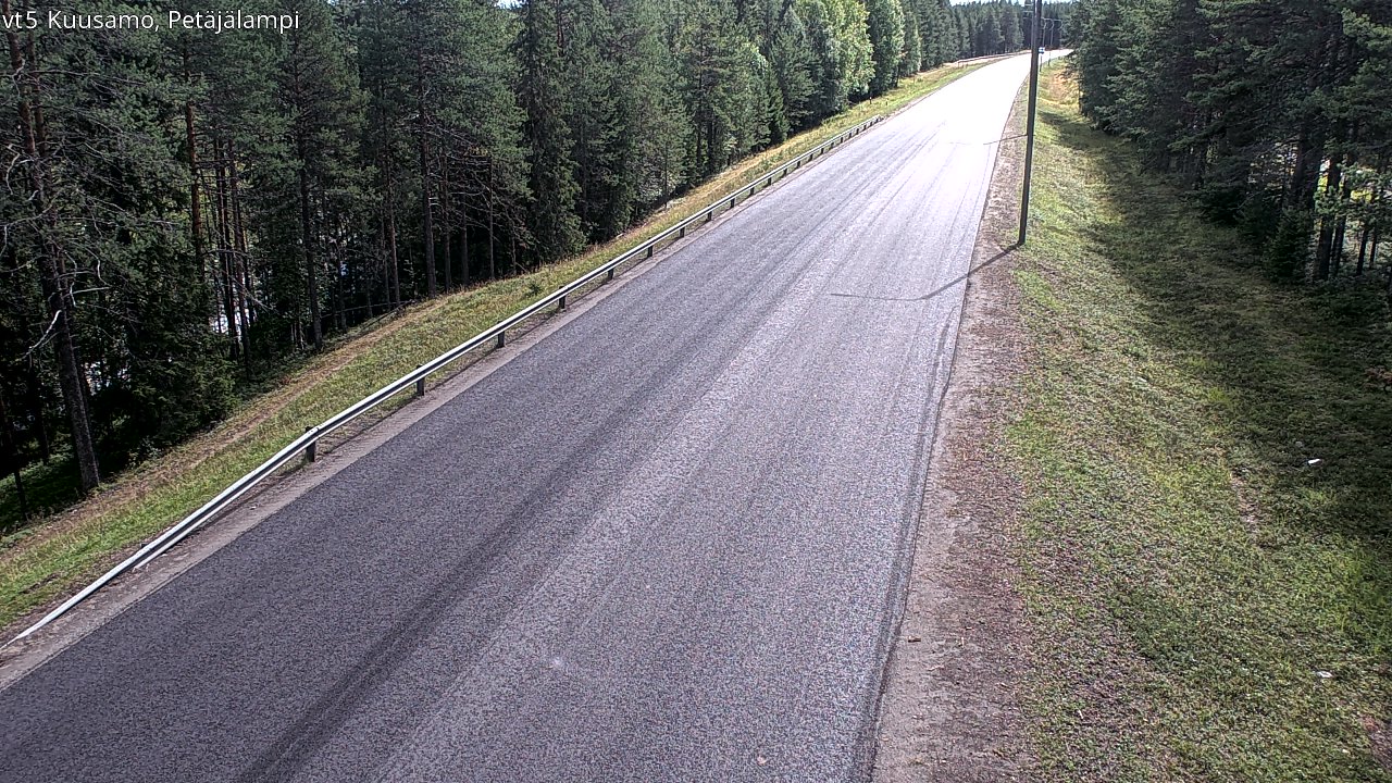 Weather Camera Image Road 5 Kuusamo, Petäjälampi, Kuusamo, Pohjois-Pohjanmaa