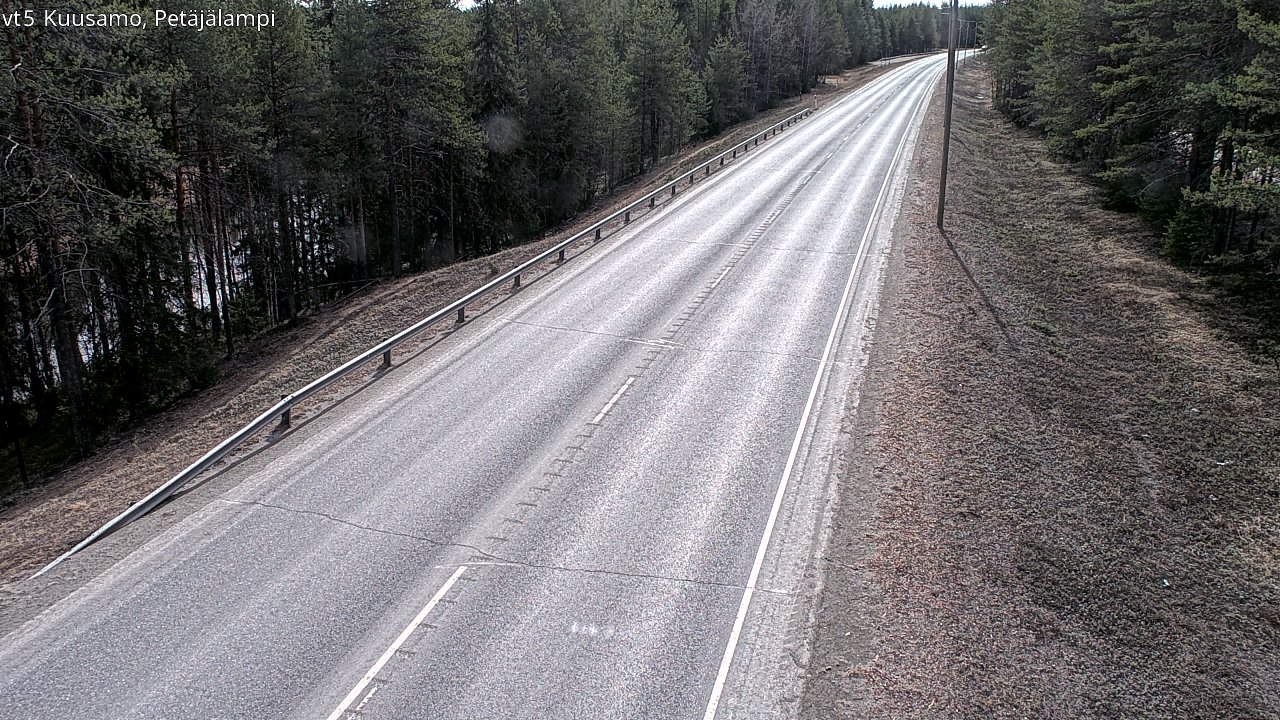 Kelikamerat Kuva Tie 5 Kuusamo, Petäjälampi, Kuusamo, Pohjois-Pohjanmaa
