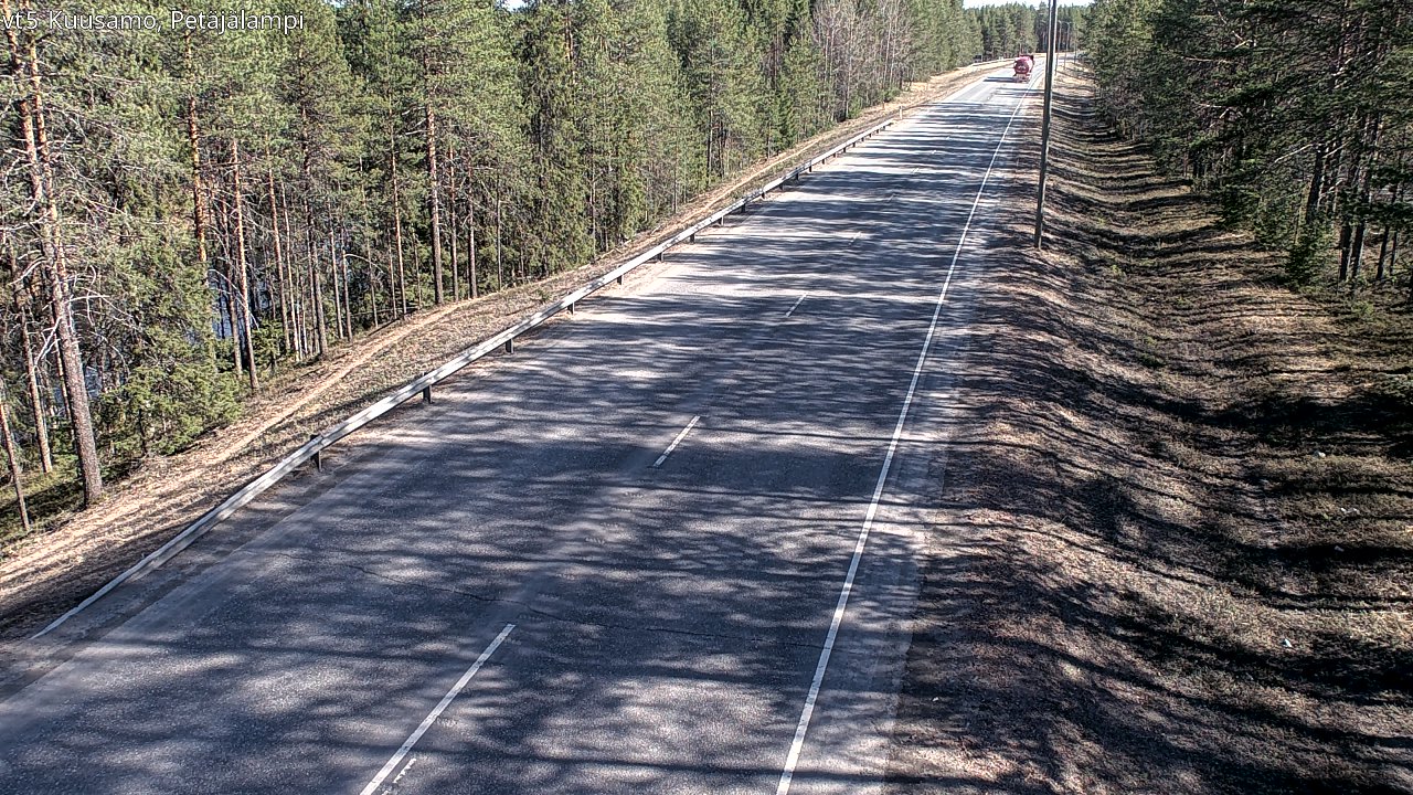 Kelikamerat Kuva Tie 5 Kuusamo, Petäjälampi, Kuusamo, Pohjois-Pohjanmaa