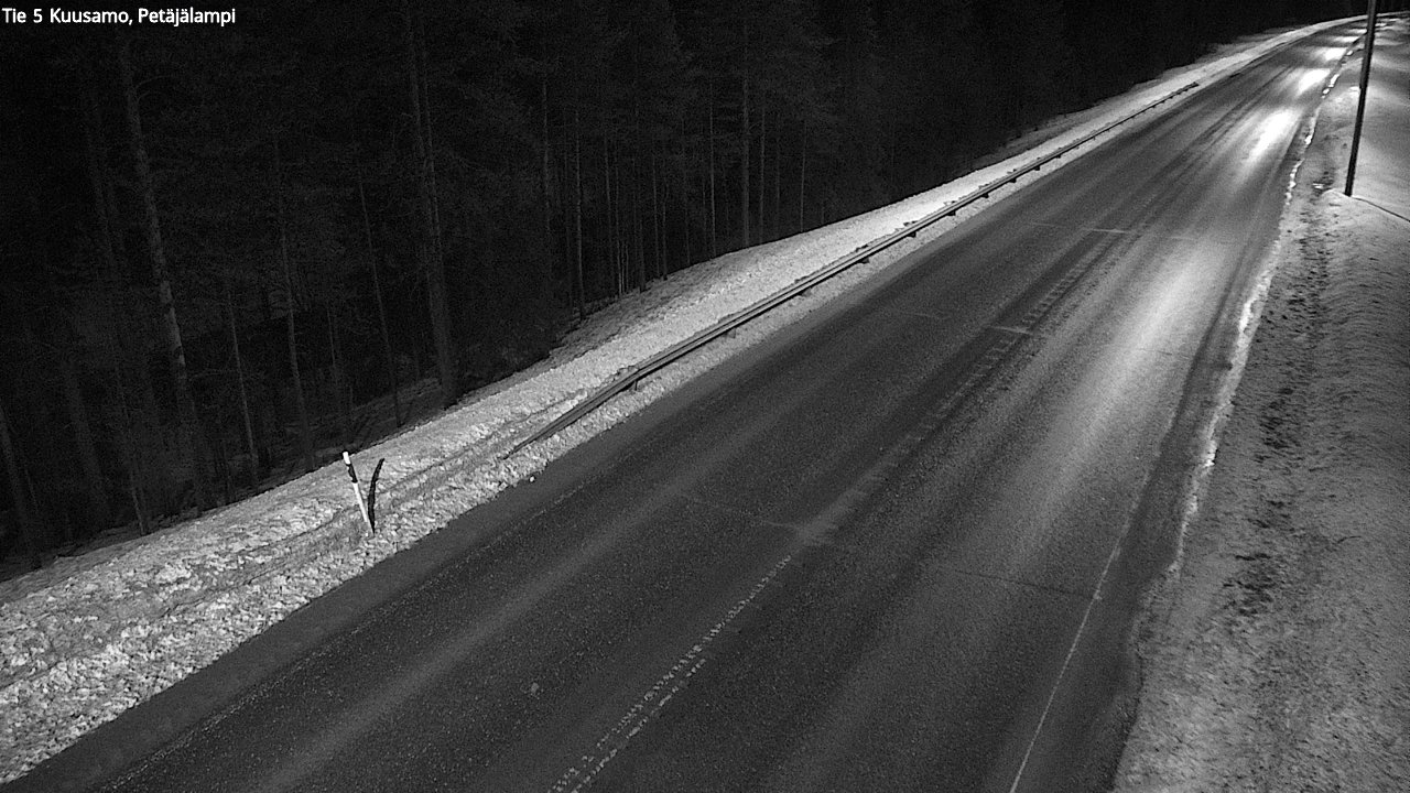 Kelikamerat Kuva Tie 5 Kuusamo, Petäjälampi, Kuusamo, Pohjois-Pohjanmaa