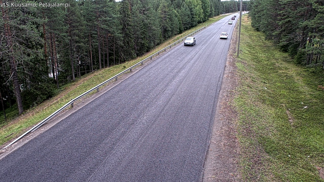Kelikamerat Kuva Tie 5 Kuusamo, Petäjälampi, Kuusamo, Pohjois-Pohjanmaa