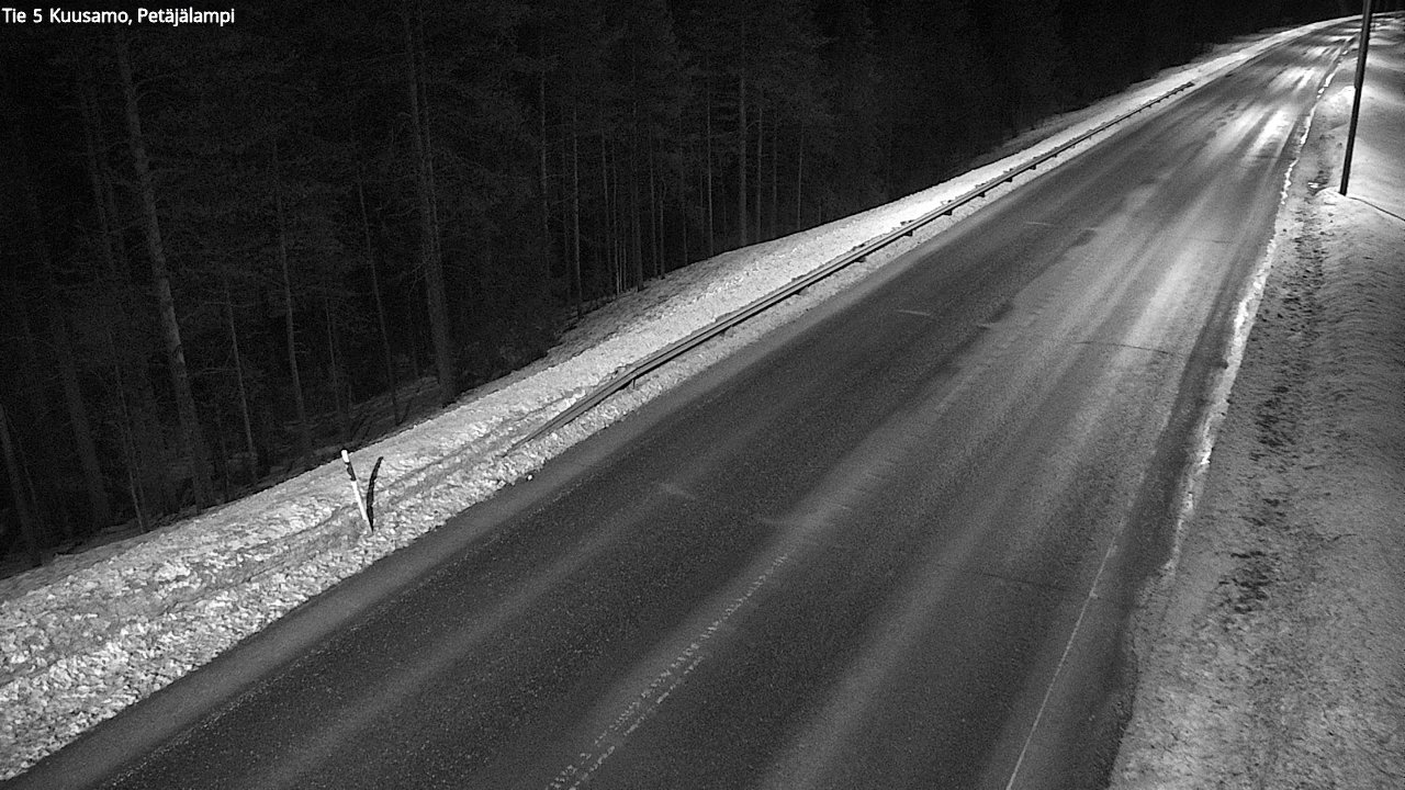 Kelikamerat Kuva Tie 5 Kuusamo, Petäjälampi, Kuusamo, Pohjois-Pohjanmaa