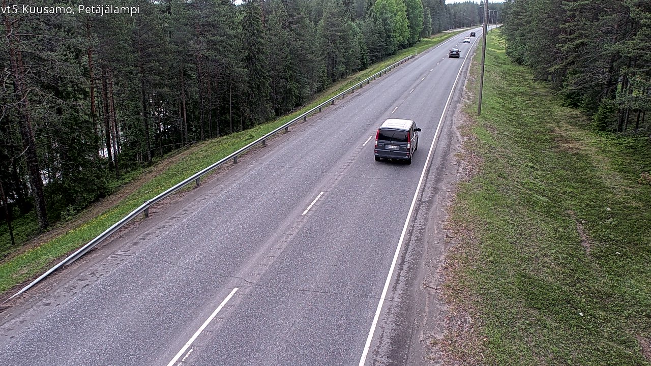 Kelikamerat Kuva Tie 5 Kuusamo, Petäjälampi, Kuusamo, Pohjois-Pohjanmaa