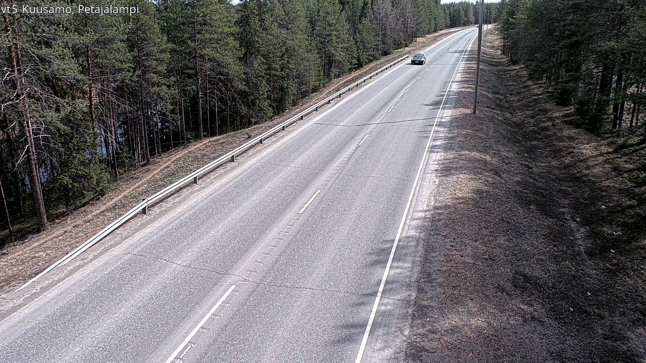 Kelikamerat Kuva Tie 5 Kuusamo, Petäjälampi, Kuusamo, Pohjois-Pohjanmaa