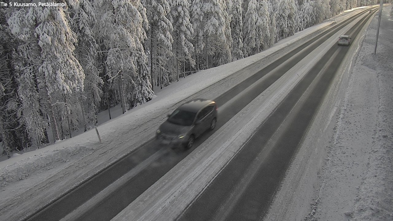 Kelikamerat Kuva Tie 5 Kuusamo, Petäjälampi, Kuusamo, Pohjois-Pohjanmaa