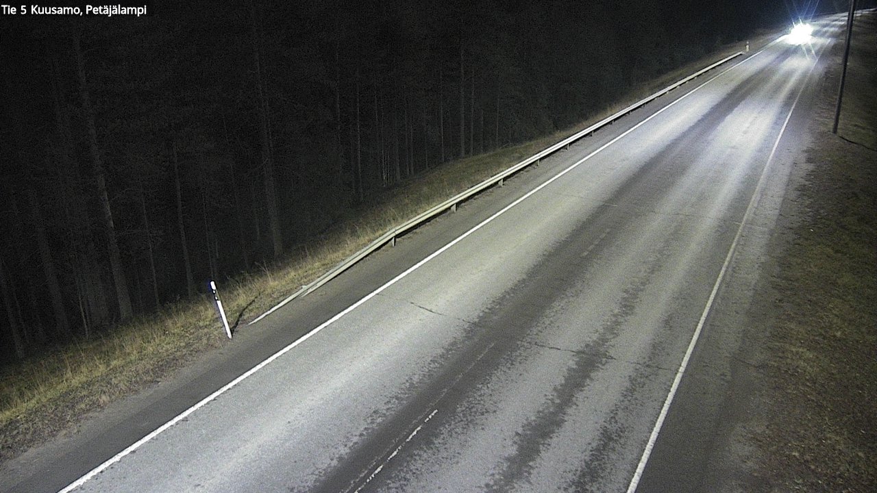 Kelikamerat Kuva Tie 5 Kuusamo, Petäjälampi, Kuusamo, Pohjois-Pohjanmaa