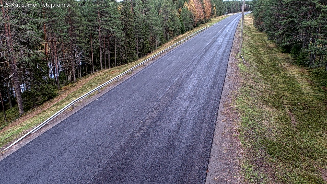 Weather Camera Image Road 5 Kuusamo, Petäjälampi, Kuusamo, Pohjois-Pohjanmaa