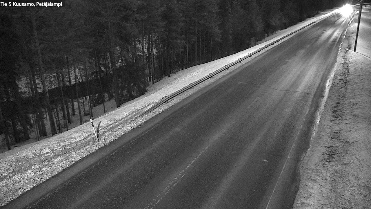 Kelikamerat Kuva Tie 5 Kuusamo, Petäjälampi, Kuusamo, Pohjois-Pohjanmaa